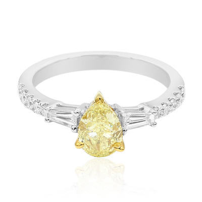 Bague en or et Diamant jaune (CIRARI)