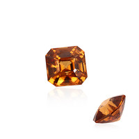  Zircon orange (gemme et boîte de collection)