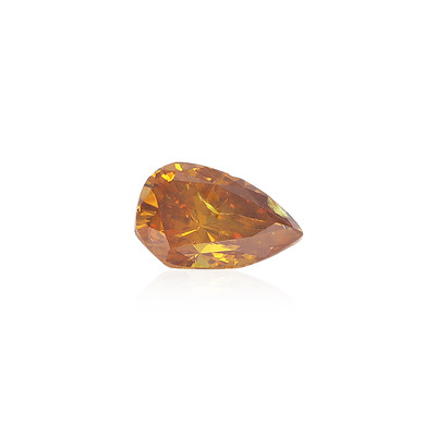 Gemme et Diamant orange SI2 0,55 ct
