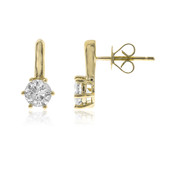 Boucles d'oreilles en or et Diamant SI2 (H) (CIRARI)