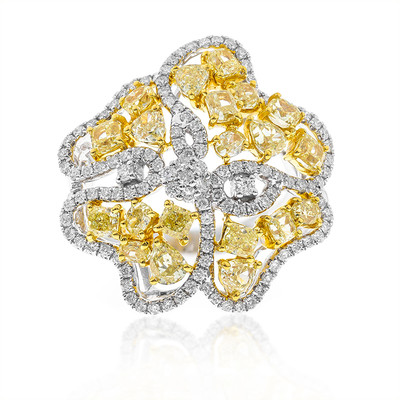 Bague en or et Diamant SI2 jaune (CIRARI)