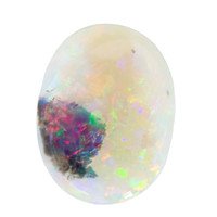  Opale noire de Lightning Ridge (gemme et boîte de collection)