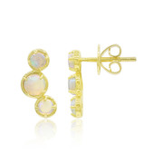 Boucles d'oreilles en or et Opale cristal (Mark Tremonti)