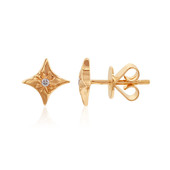 Boucles d'oreilles en or et Diamant rose I3 d'Argyle (Mark Tremonti)