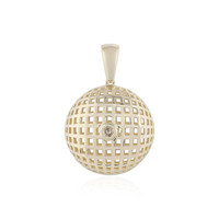 Pendentif en or et Diamant champagne I1 (Ornaments by de Melo)