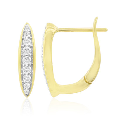 Boucles d'oreilles en or et Diamant SI1 (G) (Annette)