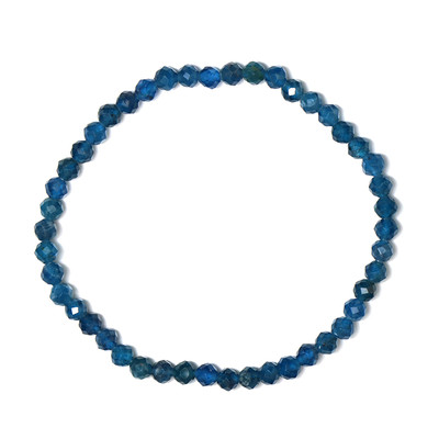 Bracelet et Apatite bleu néon