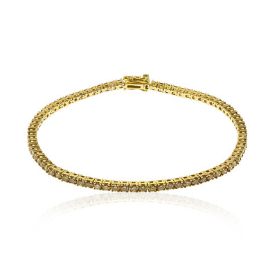 Bracelet en or et Diamant champagne SI2