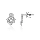Boucles d'oreilles en platine et Diamant Flawless (F) (LUCENT DIAMONDS)