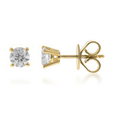 Boucles d'oreilles en or et Diamant SI2 (H) (CIRARI)
