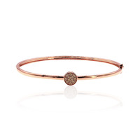 Bracelet en or et Diamant rose de France SI1 d'Argyle 