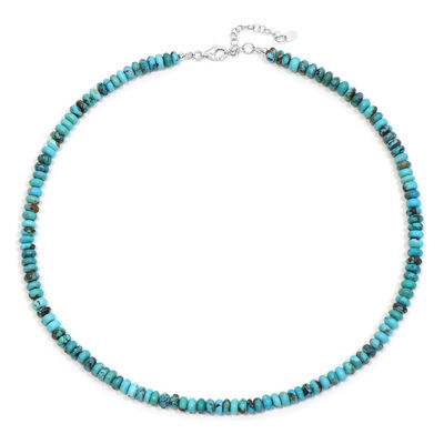 Bijoux Colliers Colliers en cristal turquoise véritable collier goutte briolette turquoise Collier turquoise Arizona 
