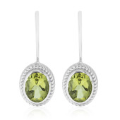 Boucles d'oreilles en argent et Quartz de l'Ouro Verde