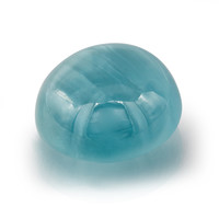  Apatite œil-de-chat bleue (gemme et boîte de collection)
