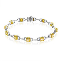 Bracelet en or et Diamant SI2 jaune (CIRARI)