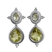 Boucles d'oreilles en argent et Quartz de l'Ouro Verde (Dallas Prince Designs)
