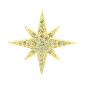 Pendentif en or et Diamant jaune canari SI1 (Annette)