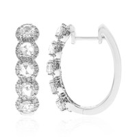 Boucles d'oreilles en or et Diamant SI1 (H) (CIRARI)