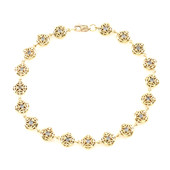 Bracelet en or et Diamant champagne I2 (Ornaments by de Melo)