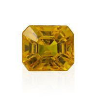  Saphir jaune de Ceylan 1,78 ct (gemme et boîte de collection)