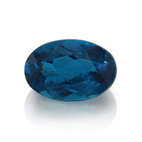  Apatite bleu roi (gemme et boîte de collection)