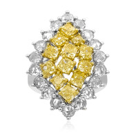 Bague en or et Diamant SI2 jaune (CIRARI)