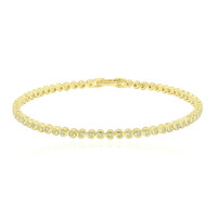 Bracelet en or et Diamant jaune canari SI1