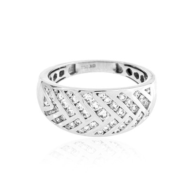 Bague en or et Diamant Flawless (D) (LUCENT DIAMONDS)
