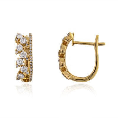 Boucles d'oreilles en or et Diamant I1 (H) (de Melo)