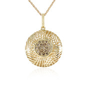 Collier en or et Diamant chocolat I1 (Ornaments by de Melo)