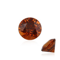  Zircon orange 1,112 ct (gemme et boîte de collection)