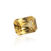  Zircon jaune 15,77 ct (gemme et boîte de collection)