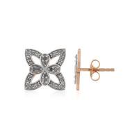 Boucles d'oreilles en argent et Diamant I3 (I)