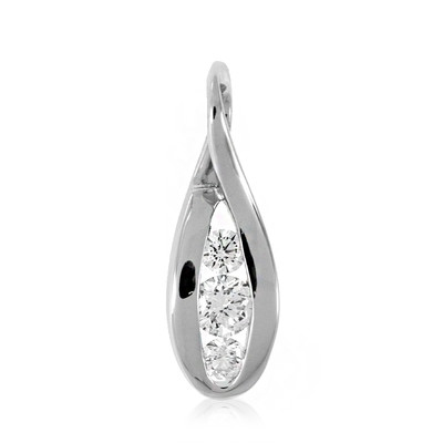 Pendentif en platine et Diamant Flawless (F) (LUCENT DIAMONDS)
