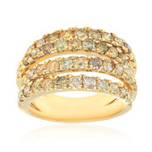 Bague en or et Diamant fancy SI2 (CIRARI)