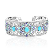 Bracelet en argent et Turquoise Sleeping Beauty (Dallas Prince Designs)