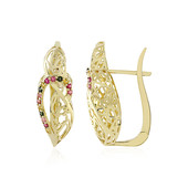 Boucles d'oreilles en or et Tourmaline rose (Ornaments by de Melo)
