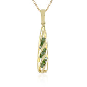 Collier en or et Diamant vert (Ornaments by de Melo)
