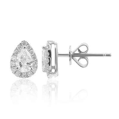 Boucles d'oreilles en or et Diamant SI1 (H) (CIRARI)