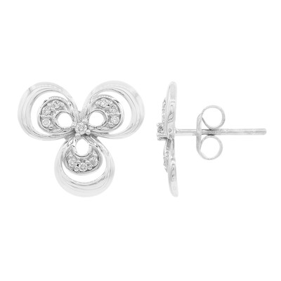 Boucles d'oreilles en or et Diamant SI1 (H) (Annette)