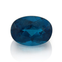 Apatite bleu roi (gemme et boîte de collection)