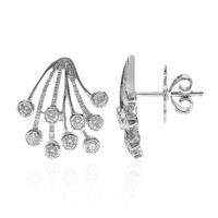 Boucles d'oreilles en or et Diamant SI2 (H) (Estée Collection)