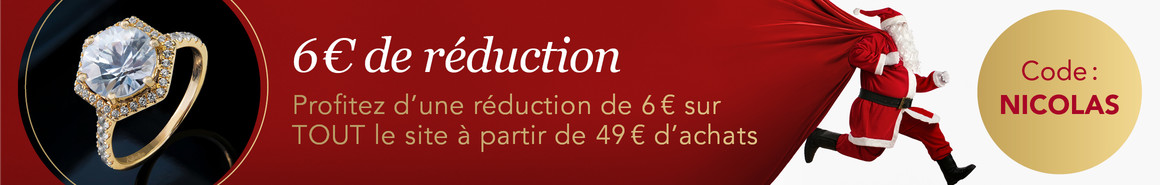 6€ offerts sur TOUT le site