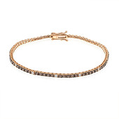 Bracelet en or et Diamant chocolat SI2