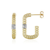 Boucles d'oreilles en or et Diamant I4 (J) (Ornaments by de Melo)