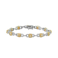 Bracelet en or et Diamant jaune SI1 (CIRARI)