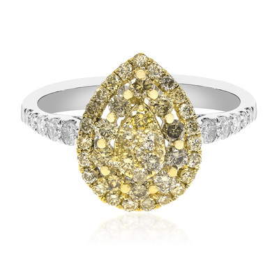 Bague en or et Diamant fancy SI2 (CIRARI)