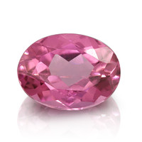  Tourmaline rose (gemme et boîte de collection)