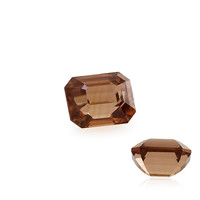  Zircon cognac 5,795 ct (gemme et boîte de collection)