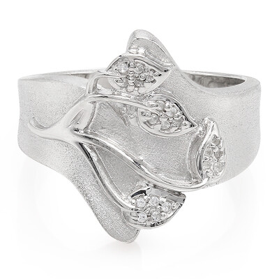 Bague en argent et Zircon
